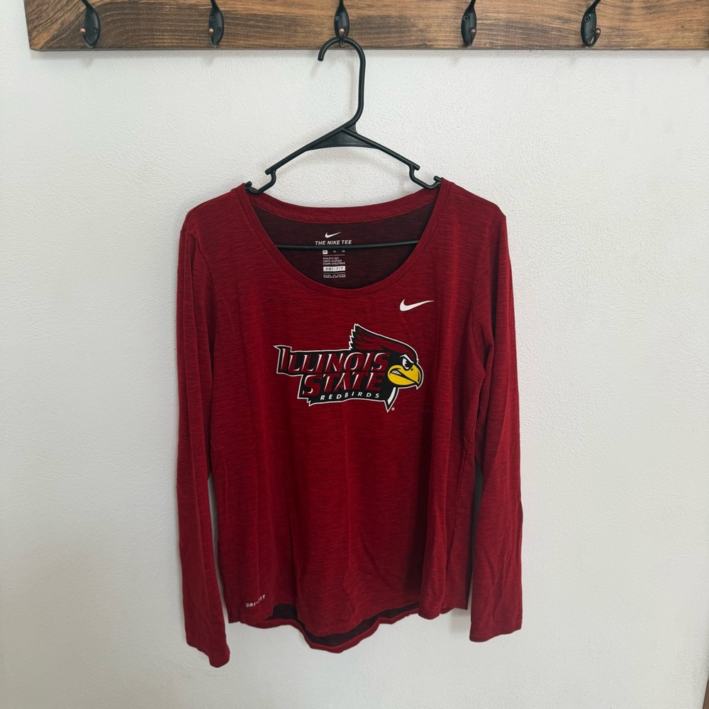 Nike Women's Red Illinois State Redbirds Long Sleeve Top